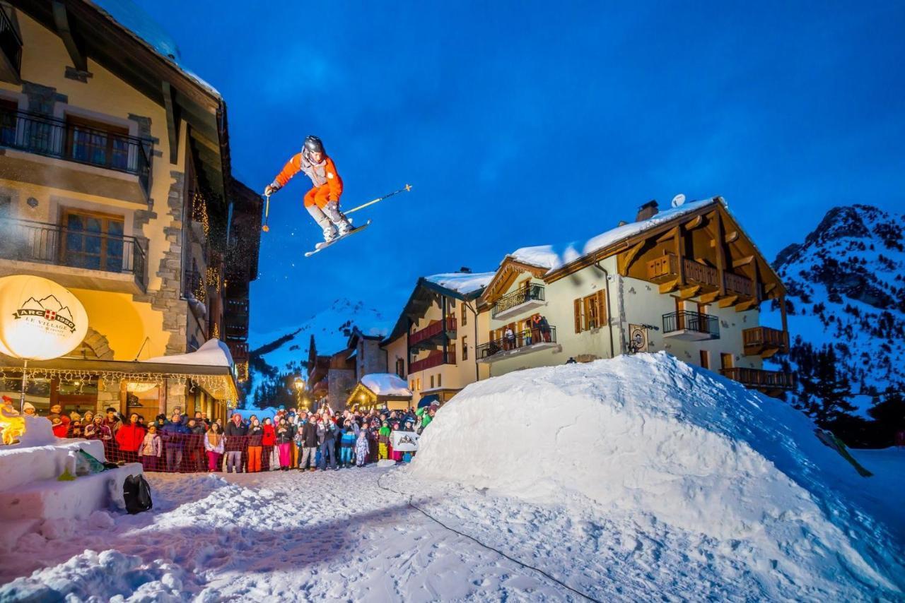 Spacious Ski-In Ski-Out Apartment 4-6 Pax, 161 Sources De Marie Arc 1950 Les Arcs  Luaran gambar