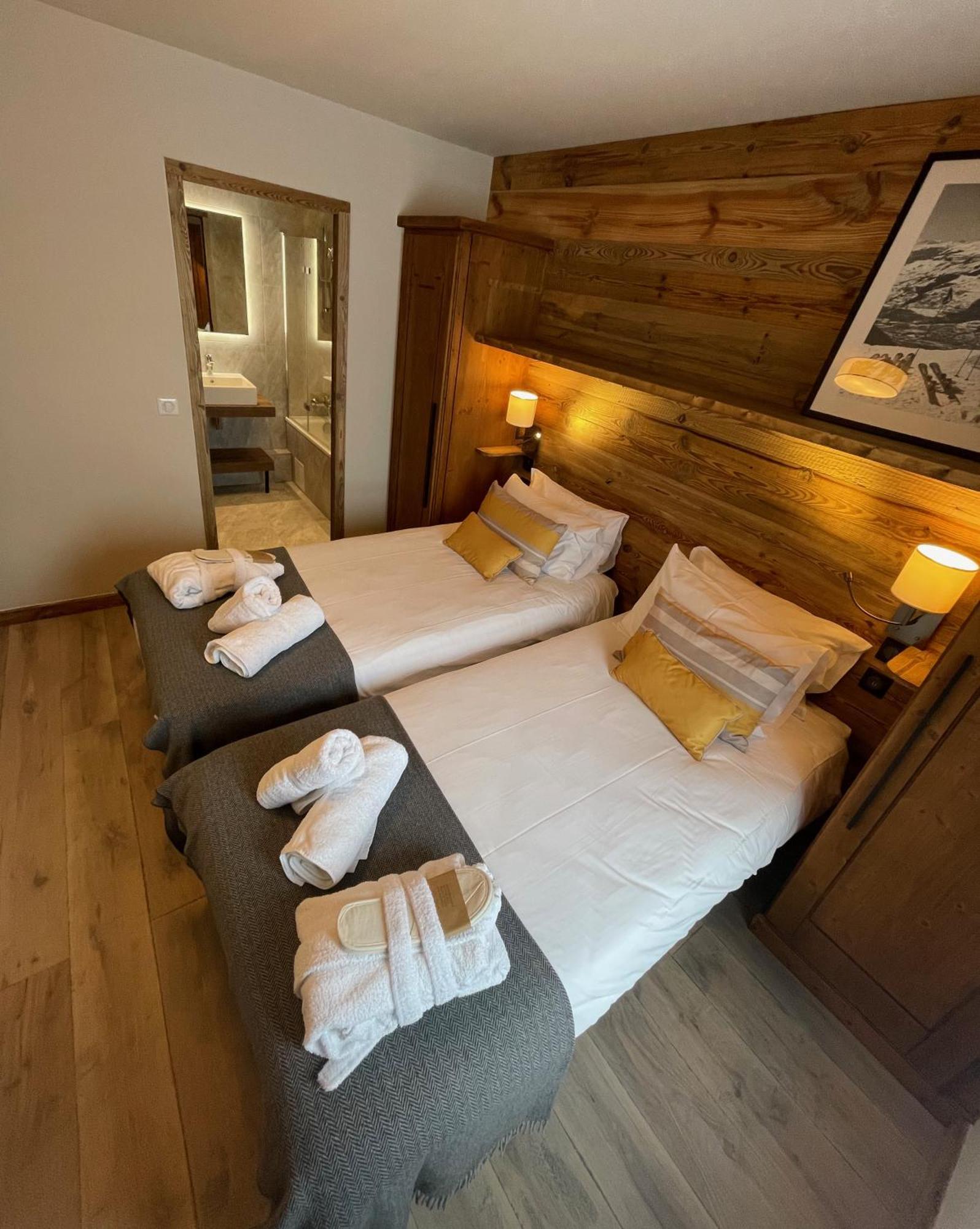 Spacious Ski-In Ski-Out Apartment 4-6 Pax, 161 Sources De Marie Arc 1950 Les Arcs  Luaran gambar